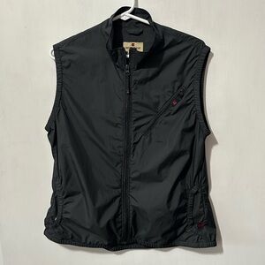 Woolrich women’s windbreaker style vest full zip lightweight size medium